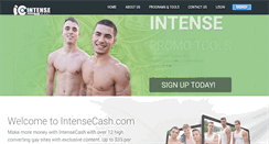 Desktop Screenshot of intensecash.com